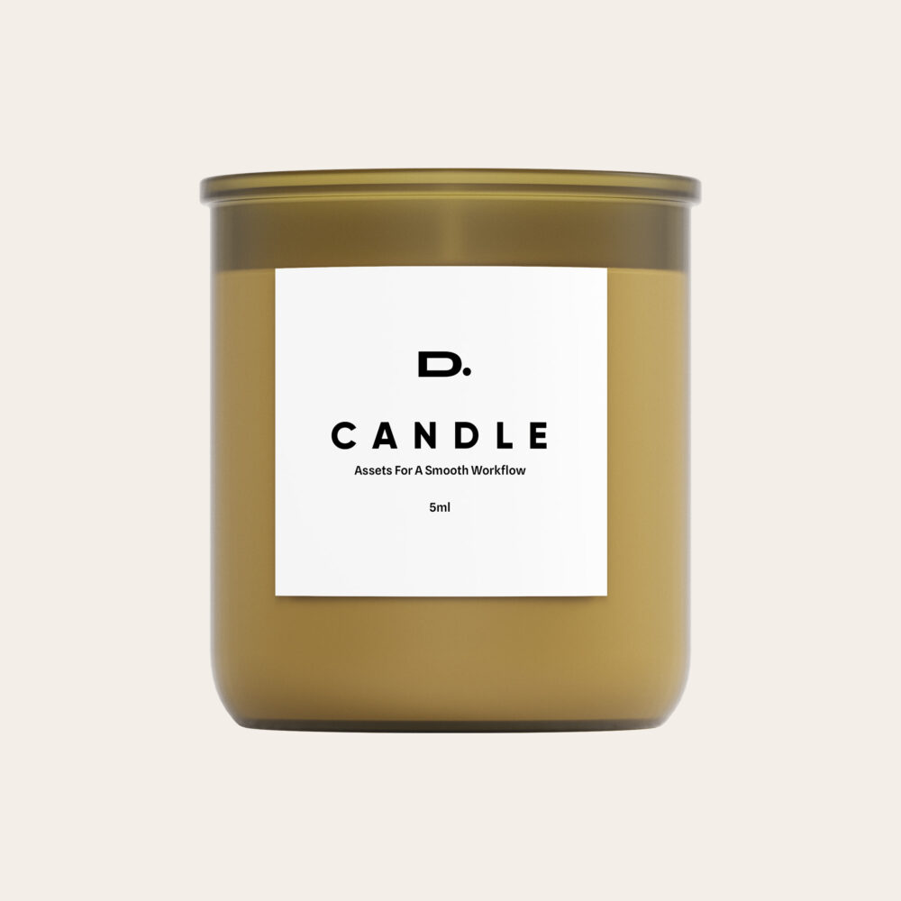 premium candle jar